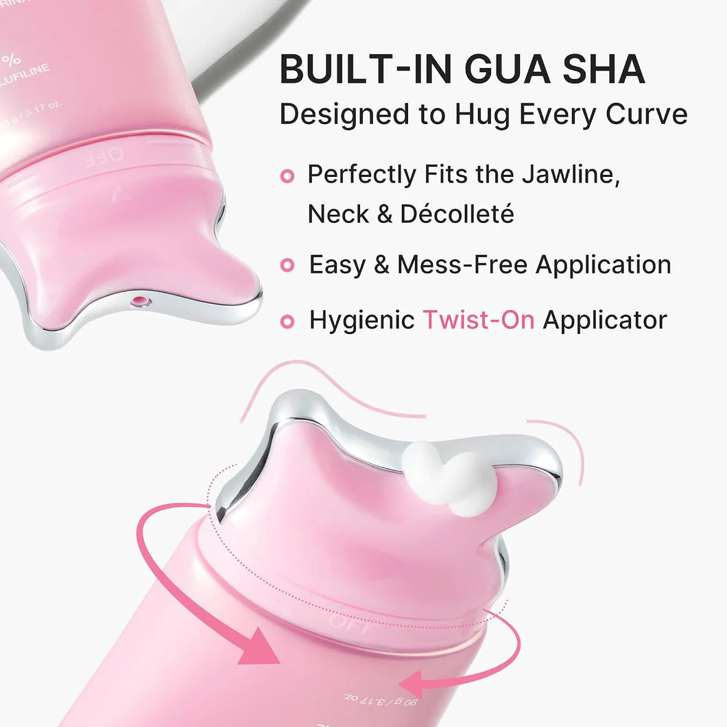 🦢Vividorge Neck Wrinkle Eraser! Built-In Gua Sha Cream w/5% Anemarrhena Root Complex + PDRN Korean Skincare
